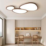 Lumen Ultra Thin Wooden Ceiling Light