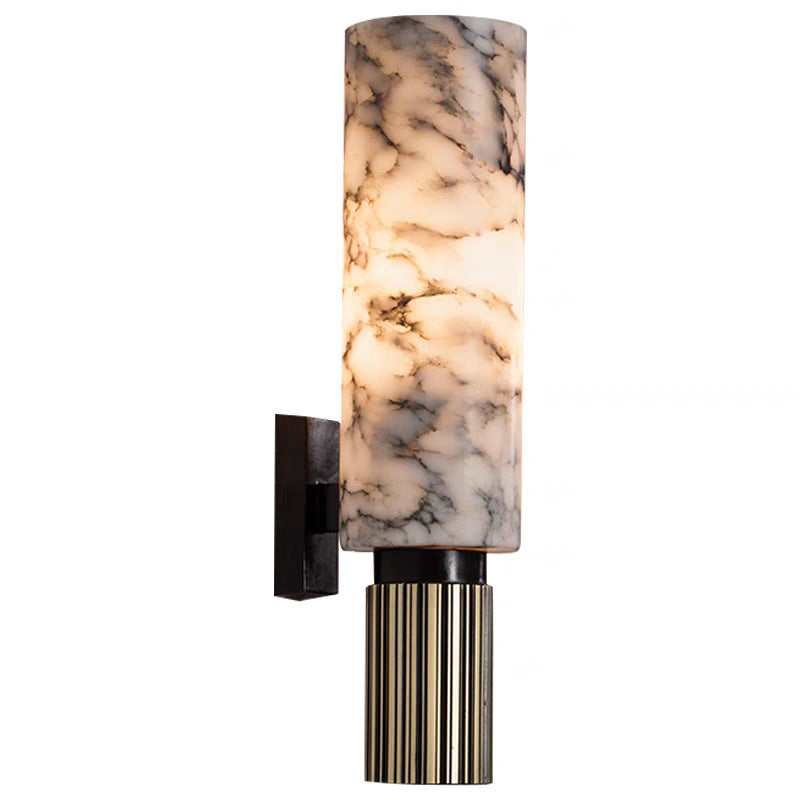 Lumen Copper Stone Wall Light