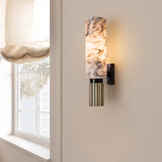 Lumen Copper Stone Wall Light
