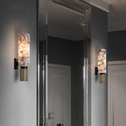 Lumen Copper Stone Wall Light