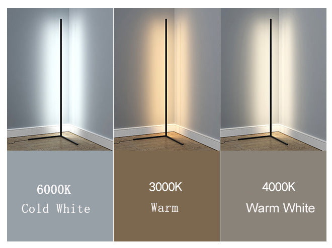 Lumen Corner LED Floor Lamp