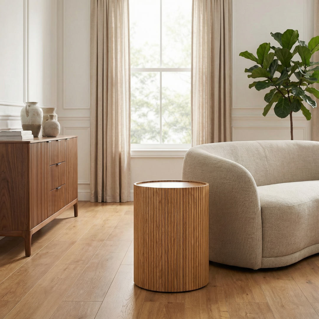 Atelier Solid Wood Side Table