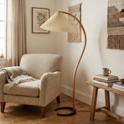 Lumen Caprani Wooden Floor Lamp
