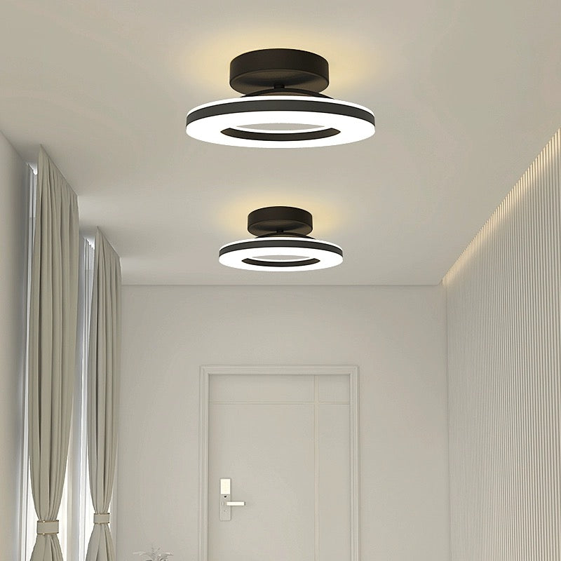 Lumen Iron Hallway LED Ceiling Light