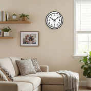 Lumen Doodle Time Wall Clock