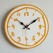 Lumen Doodle Time Wall Clock