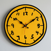 Lumen Doodle Time Wall Clock