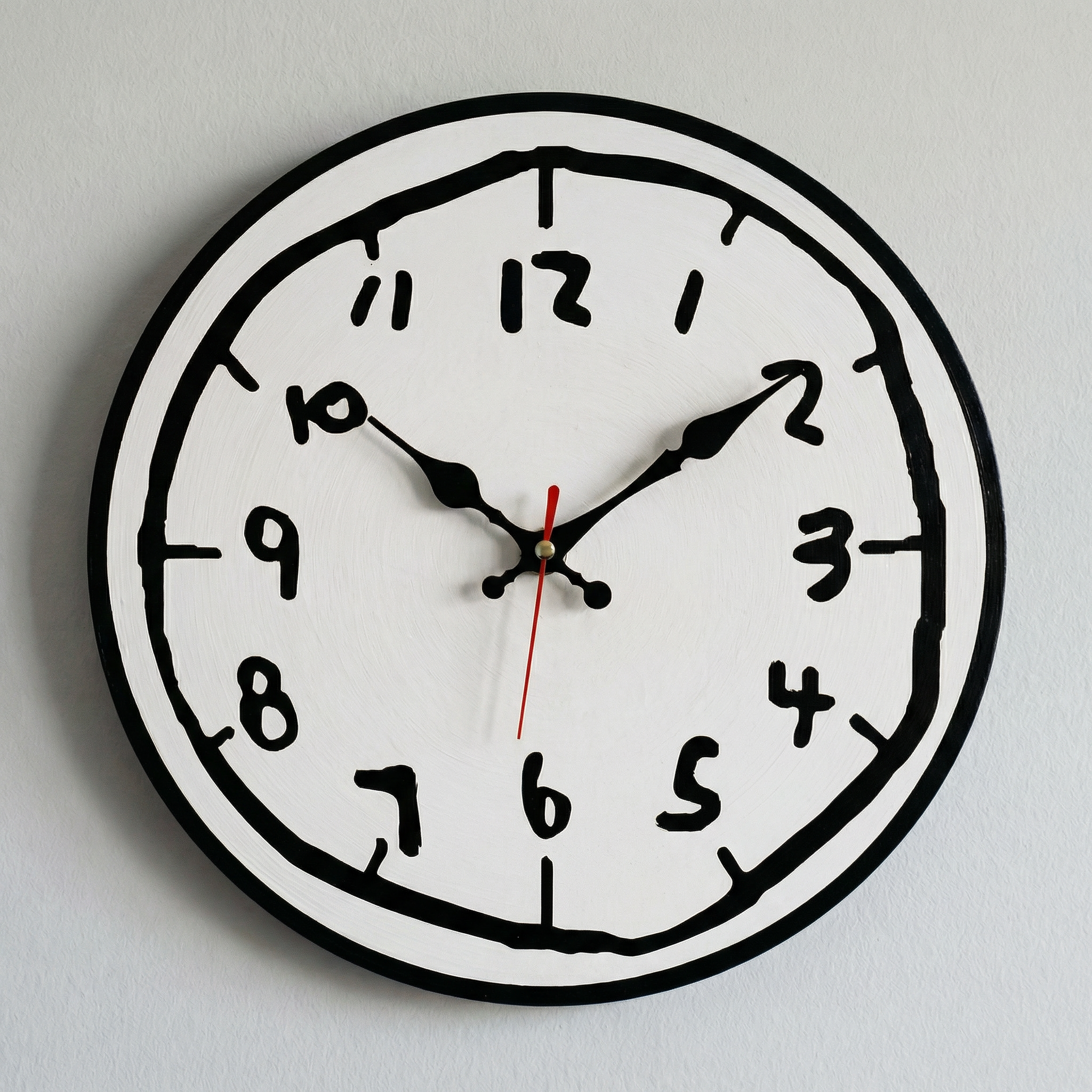 Lumen Doodle Time Wall Clock