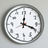 Lumen Doodle Time Wall Clock