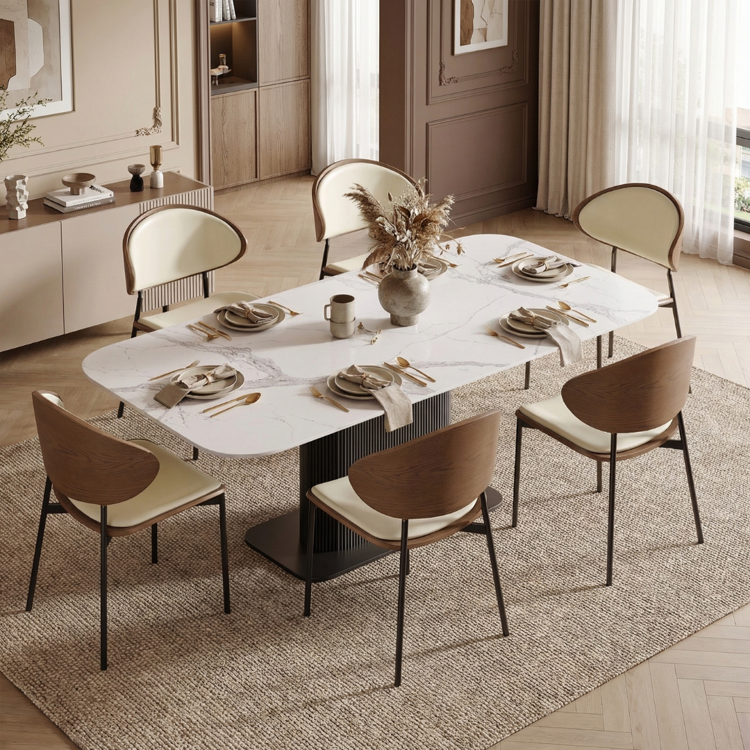 Atelier Ash Wood Dining Chair Set