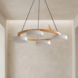 Lumen Bird Round Chandelier