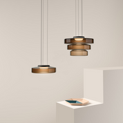 Lumen Carla Bauhaus Glass Pendant Light