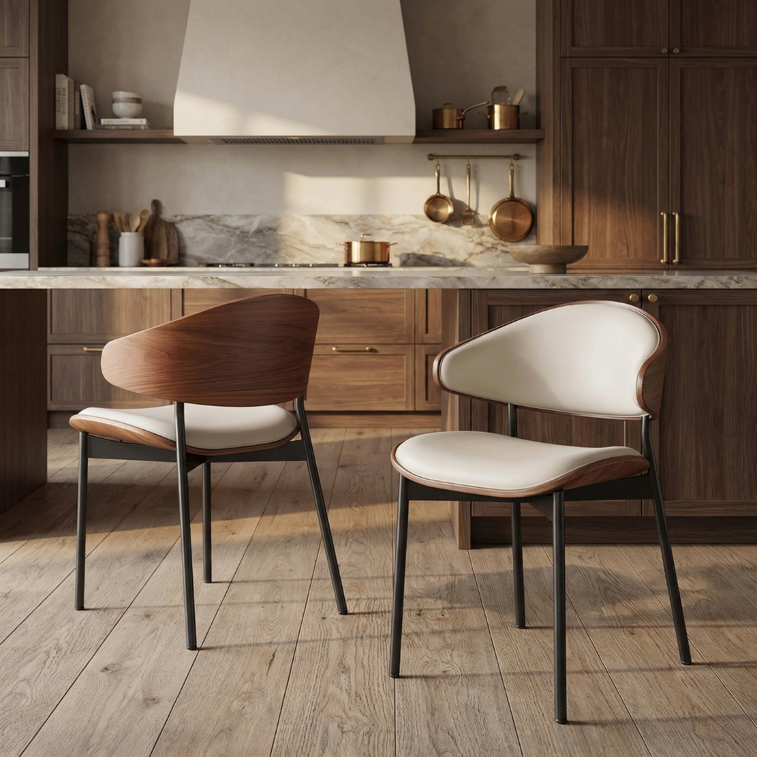 Atelier Ash Wood Dining Chair Set