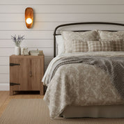 Lumen Contemporary Wooden Wall Lamp