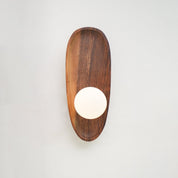 Lumen Contemporary Wooden Wall Lamp