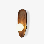 Lumen Contemporary Wooden Wall Lamp