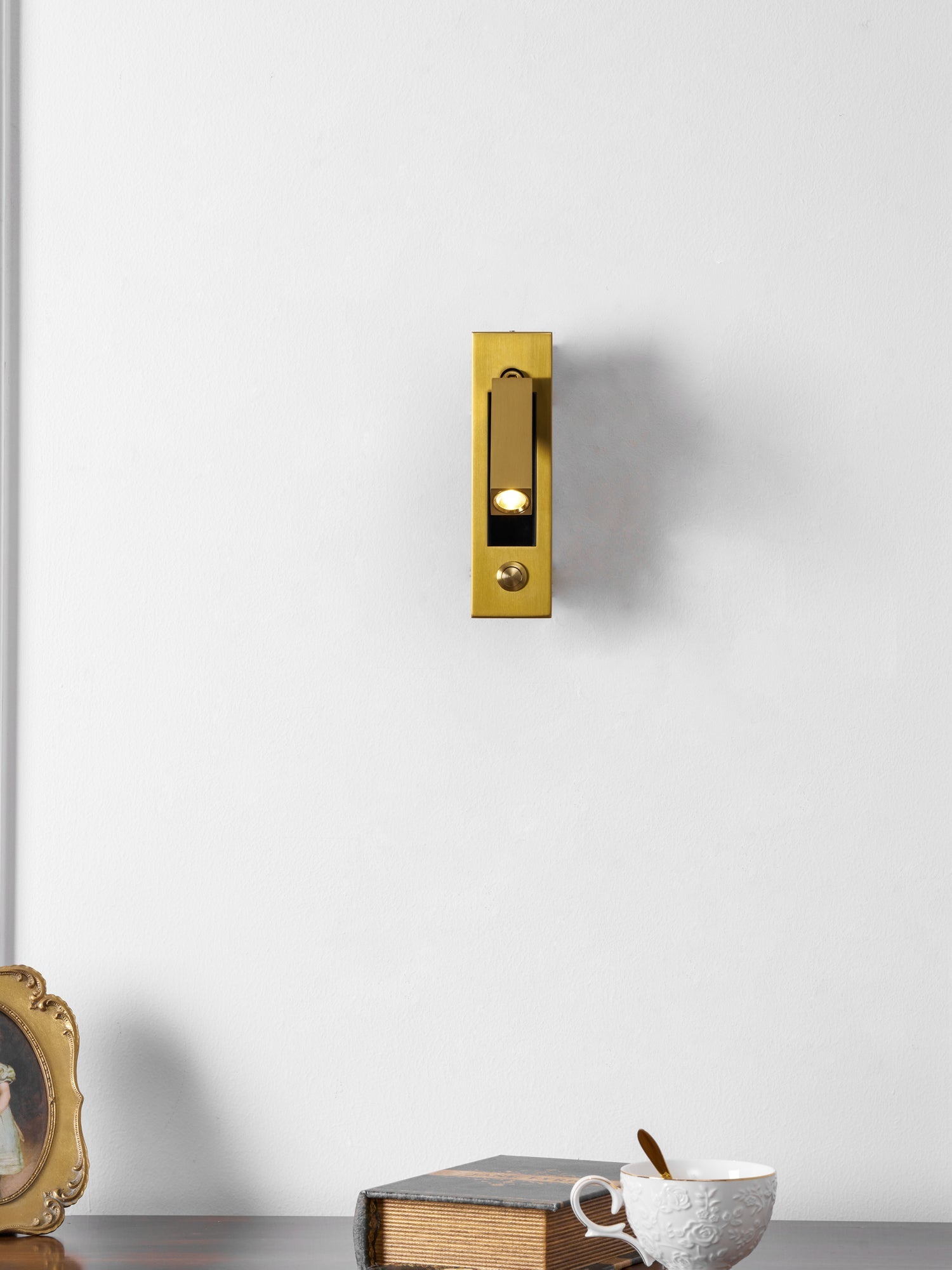 Lumen Embedded Bedside Sconce