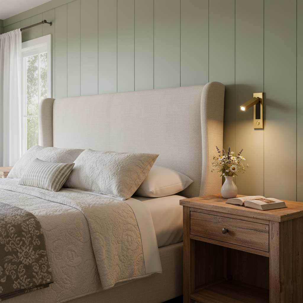 Lumen Embedded Bedside Sconce