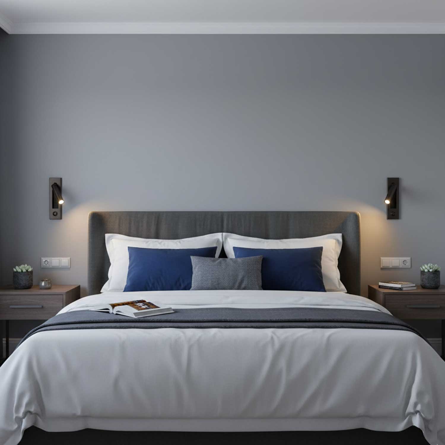 Lumen Embedded Bedside Sconce