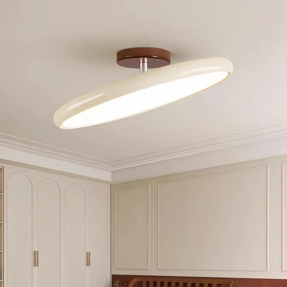 Lumen French Cream Acrylic Ceiling Light