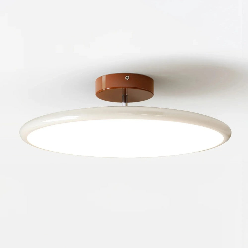 Lumen French Cream Acrylic Ceiling Light