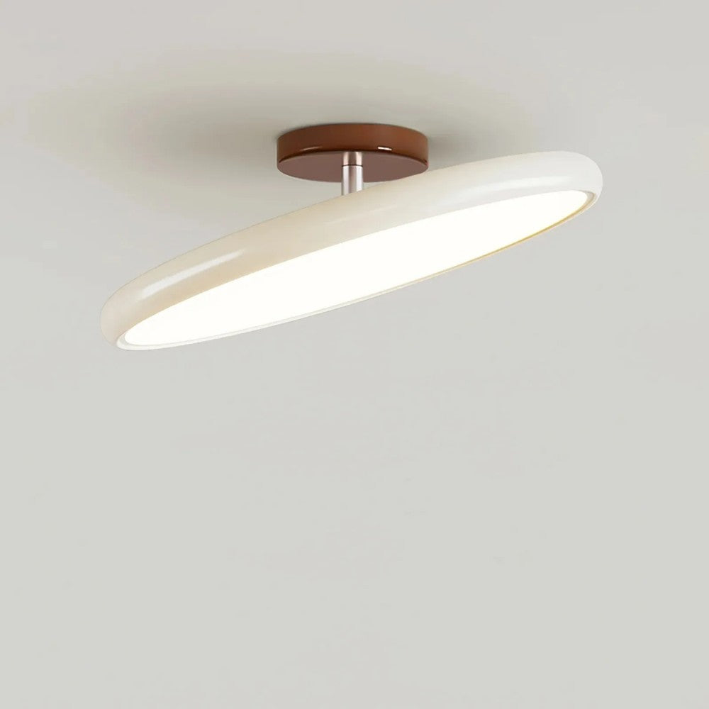 Lumen French Cream Acrylic Ceiling Light