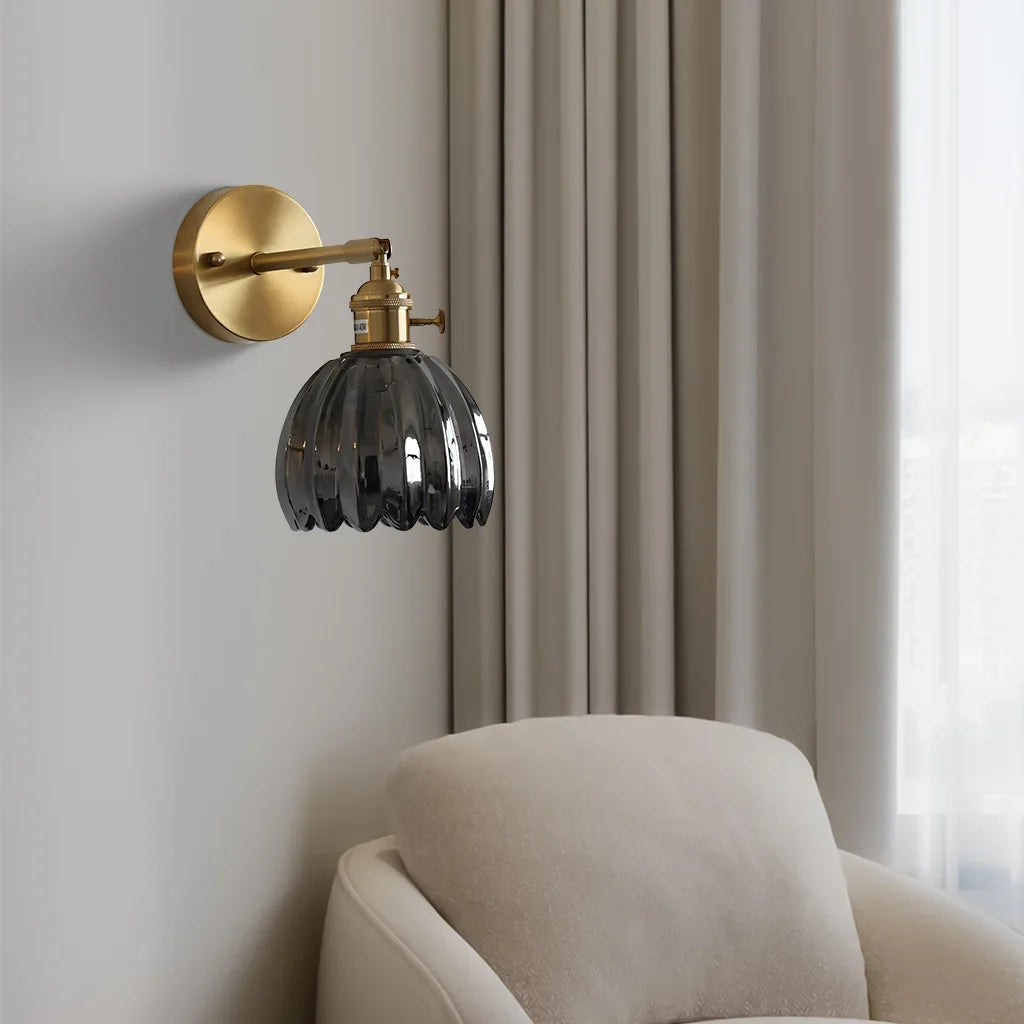 Lumen Tulip Glass Wall Lamp