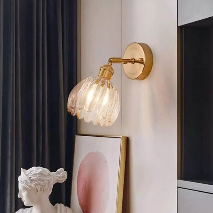 Lumen Tulip Glass Wall Lamp