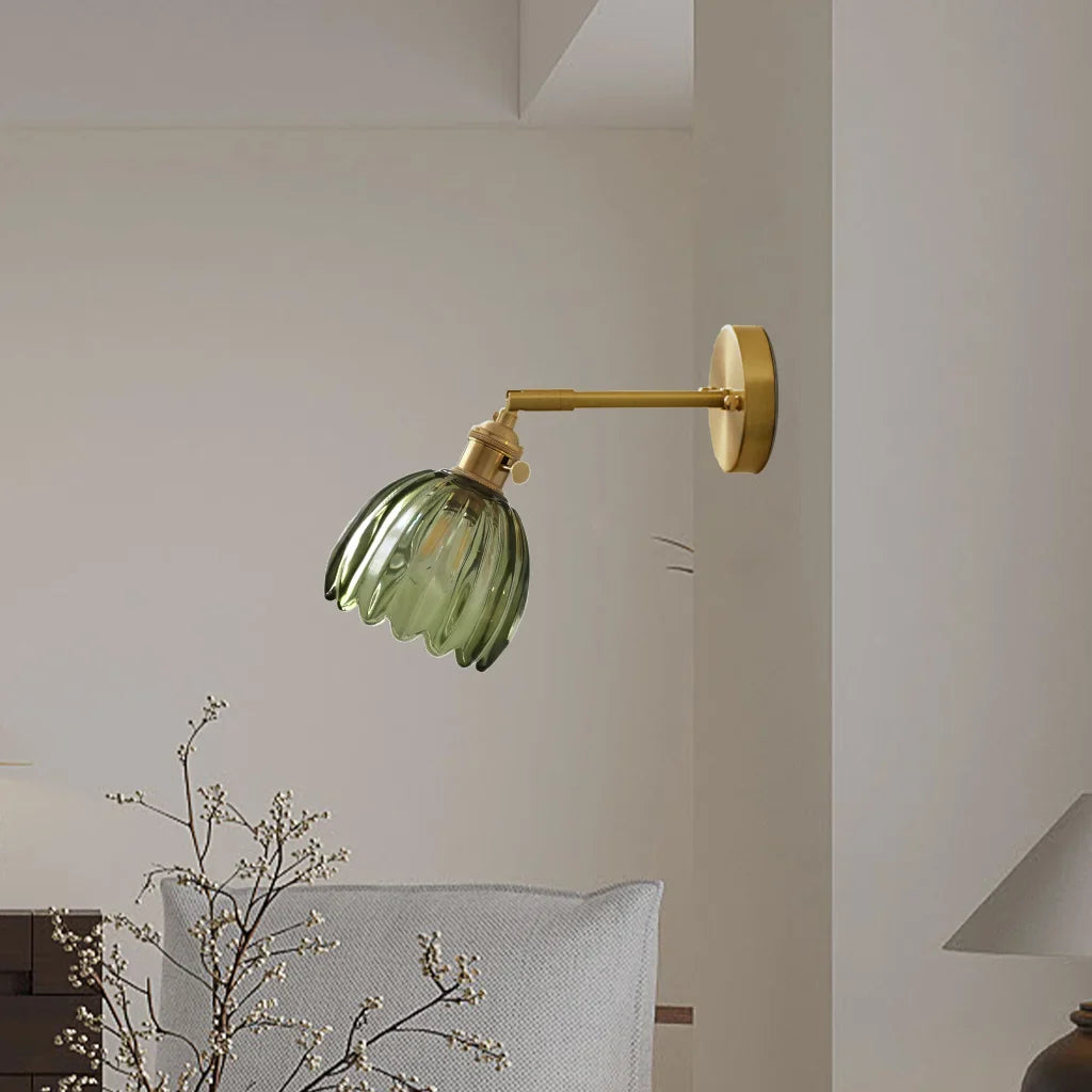 Lumen Tulip Glass Wall Lamp