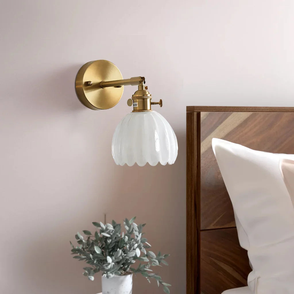Lumen Tulip Glass Wall Lamp
