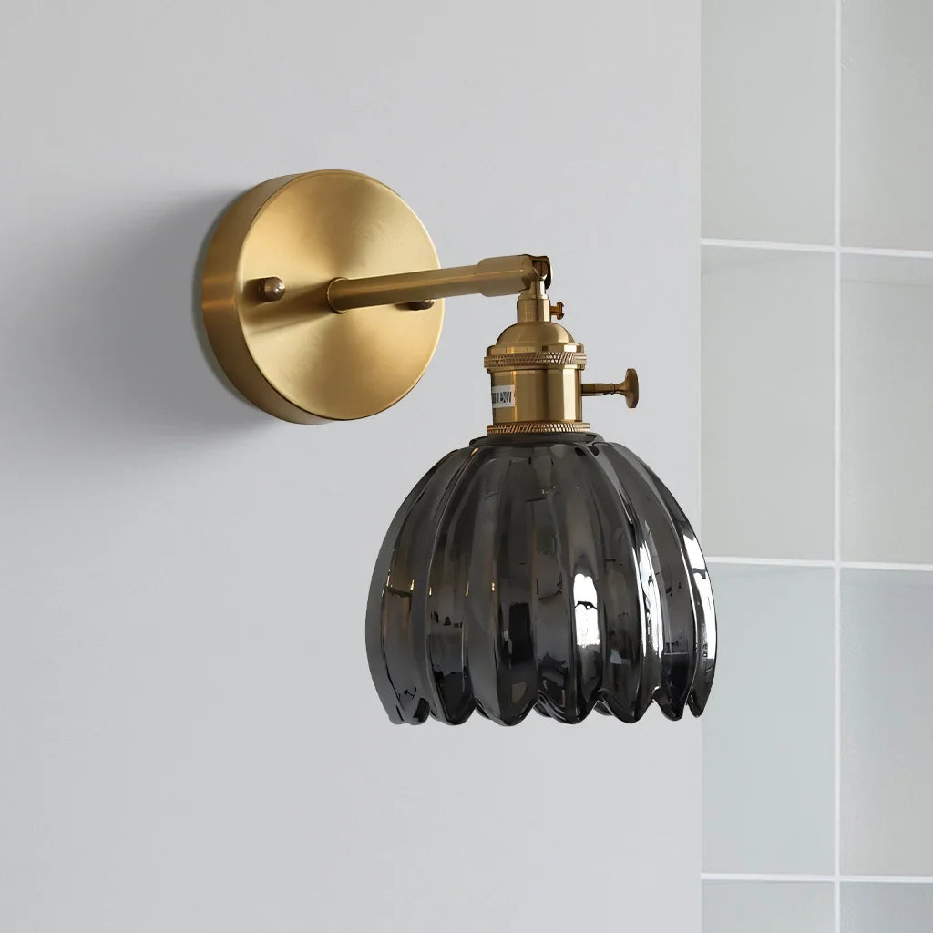 Lumen Tulip Glass Wall Lamp
