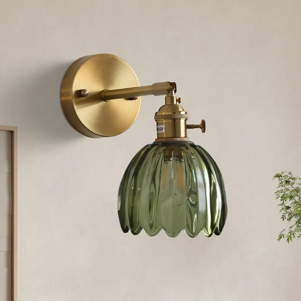 Lumen Tulip Glass Wall Lamp
