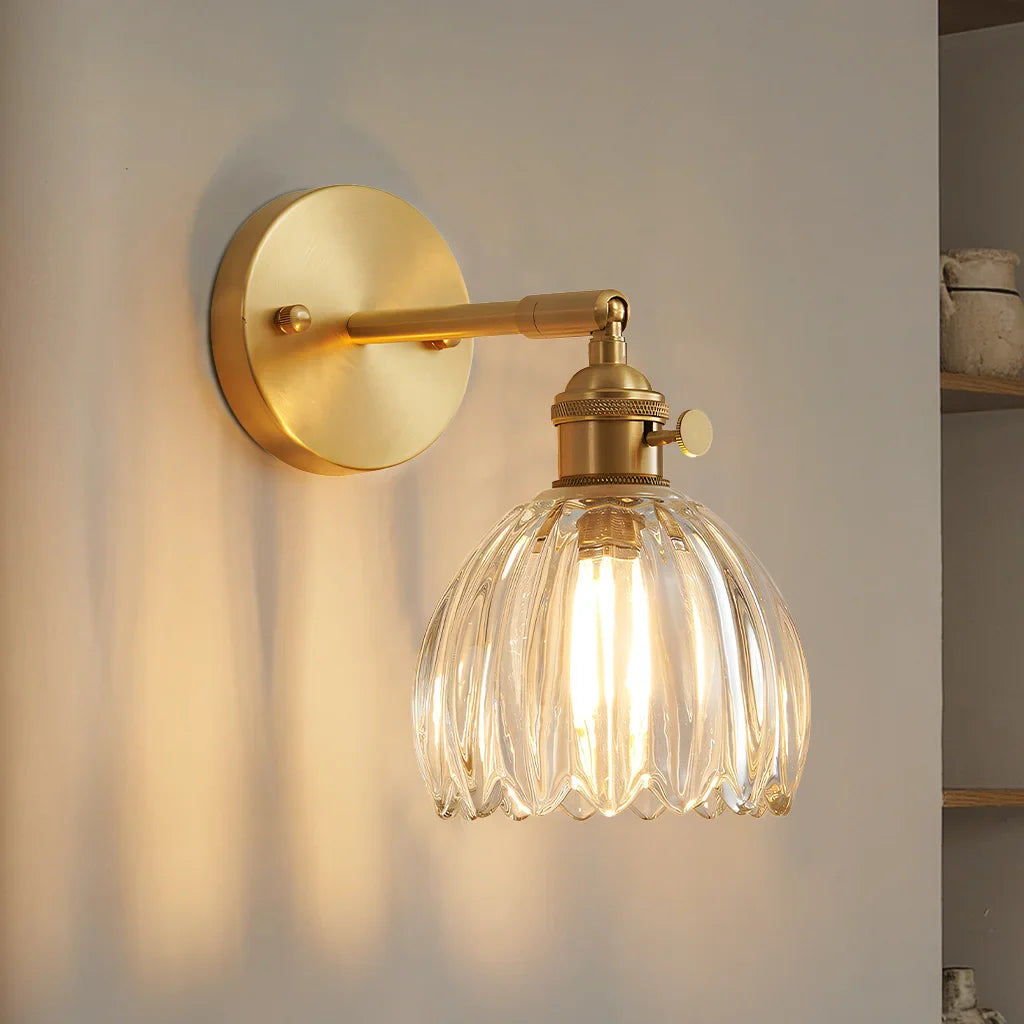 Lumen Tulip Glass Wall Lamp