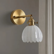 Lumen Tulip Glass Wall Lamp