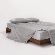 Drapée Bamboo Sheet Set - Pet Hair Repellent for Dogs/Cats Family