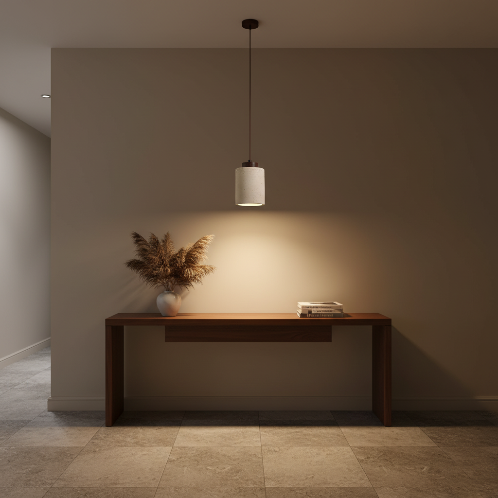 Lumen Travertine Sora Pendant Lamp