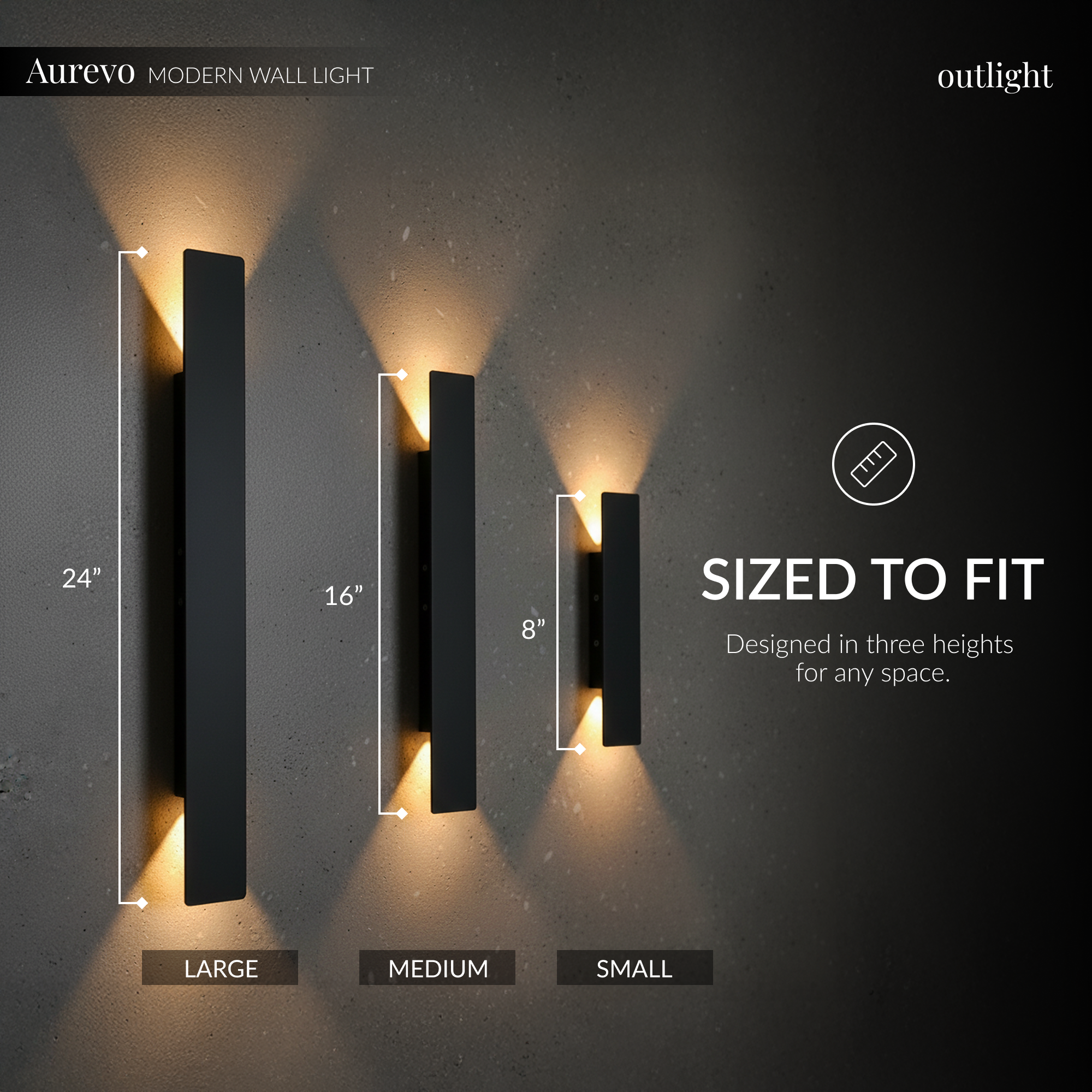 Lumen Nordic Aluminum Up Down Sconce