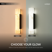 Lumen Marble Core Wall Sconce