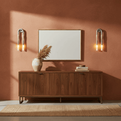 Lumen Horsehair Artistic Wall Sconce
