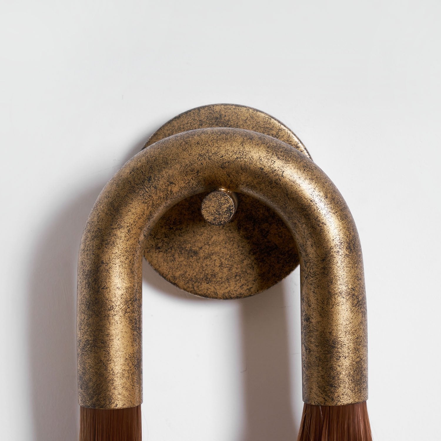 Lumen Horsehair Artistic Wall Sconce