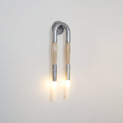 Lumen Horsehair Artistic Wall Sconce
