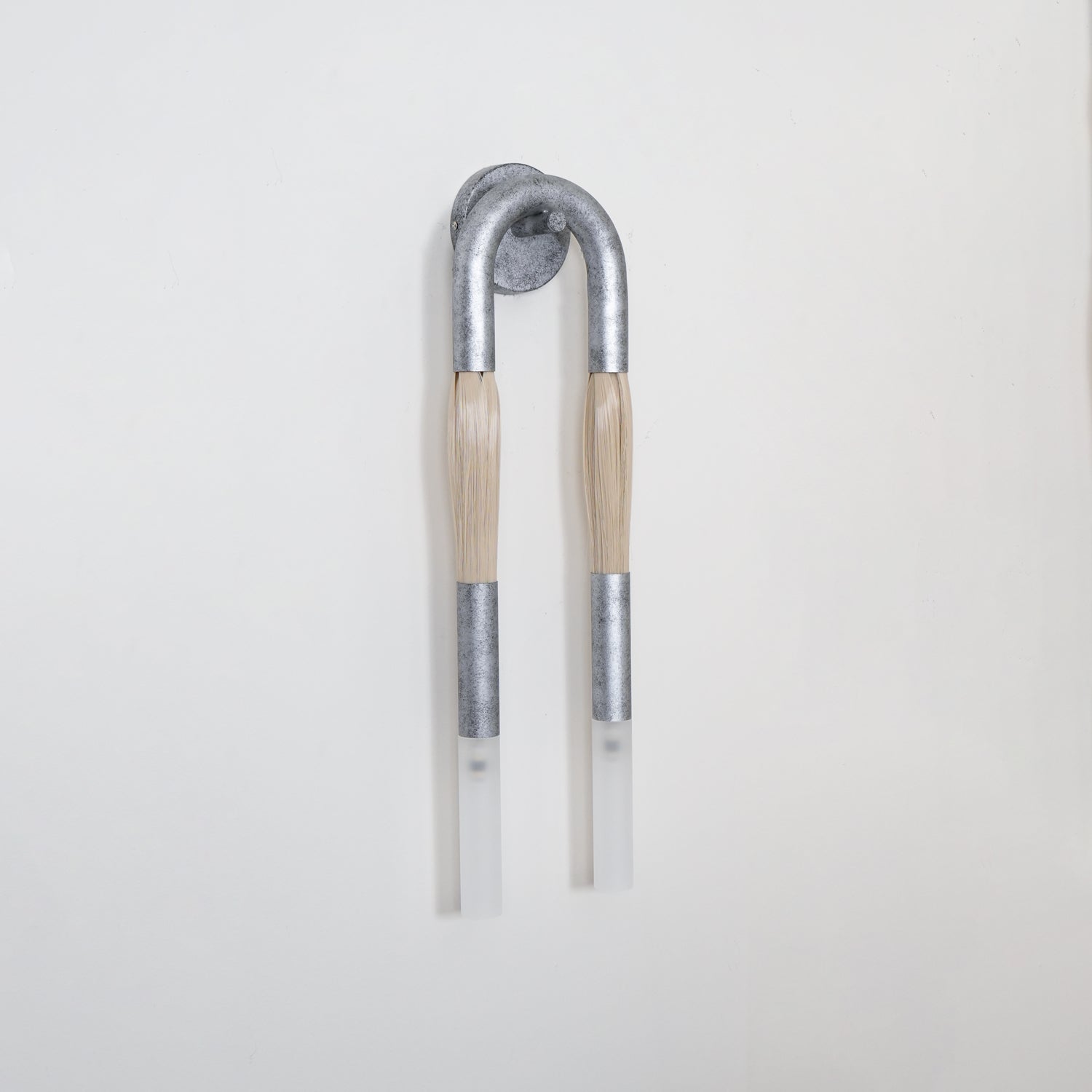 Lumen Horsehair Artistic Wall Sconce