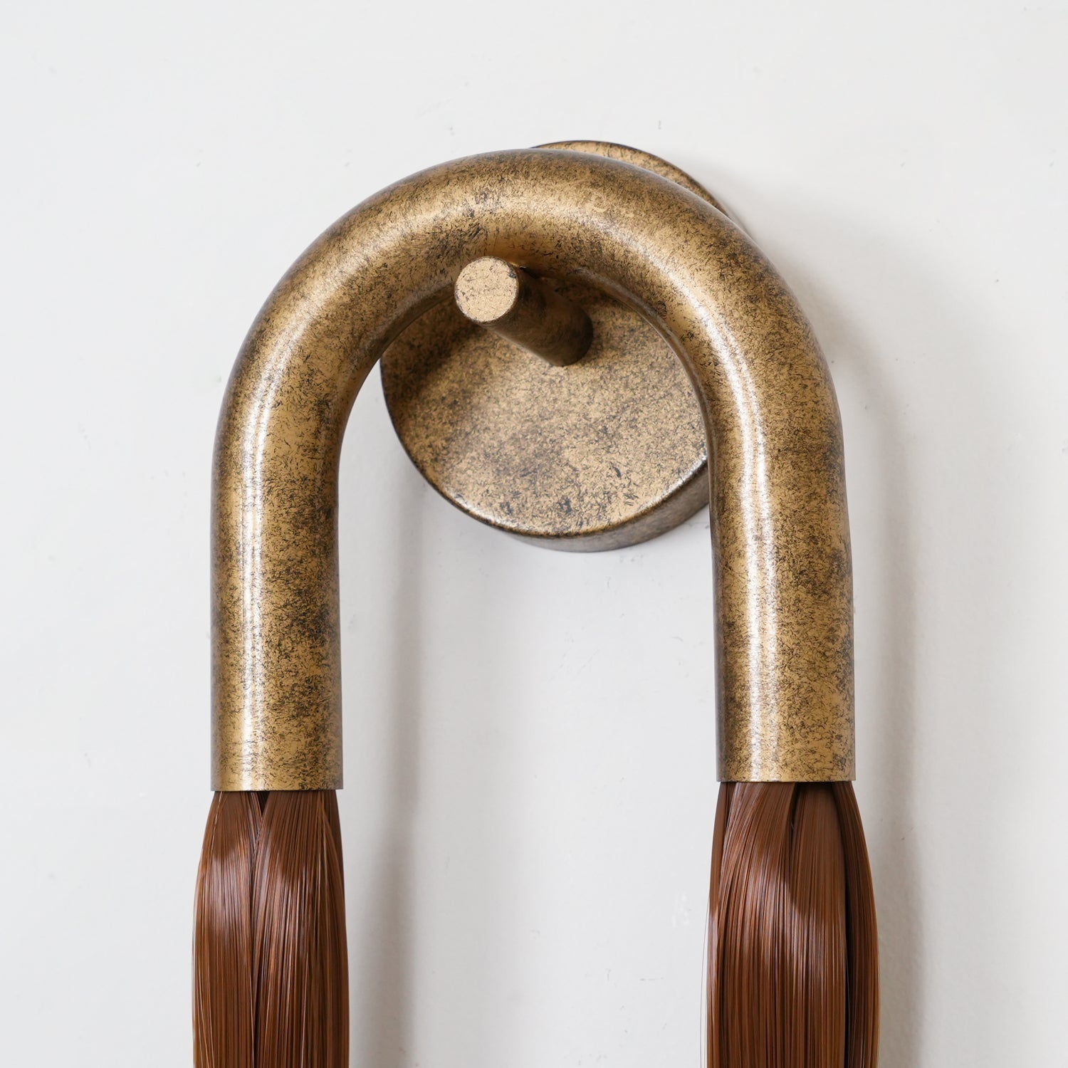 Lumen Horsehair Artistic Wall Sconce