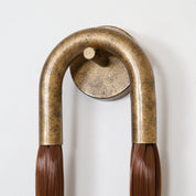 Lumen Horsehair Artistic Wall Sconce