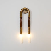 Lumen Horsehair Artistic Wall Sconce