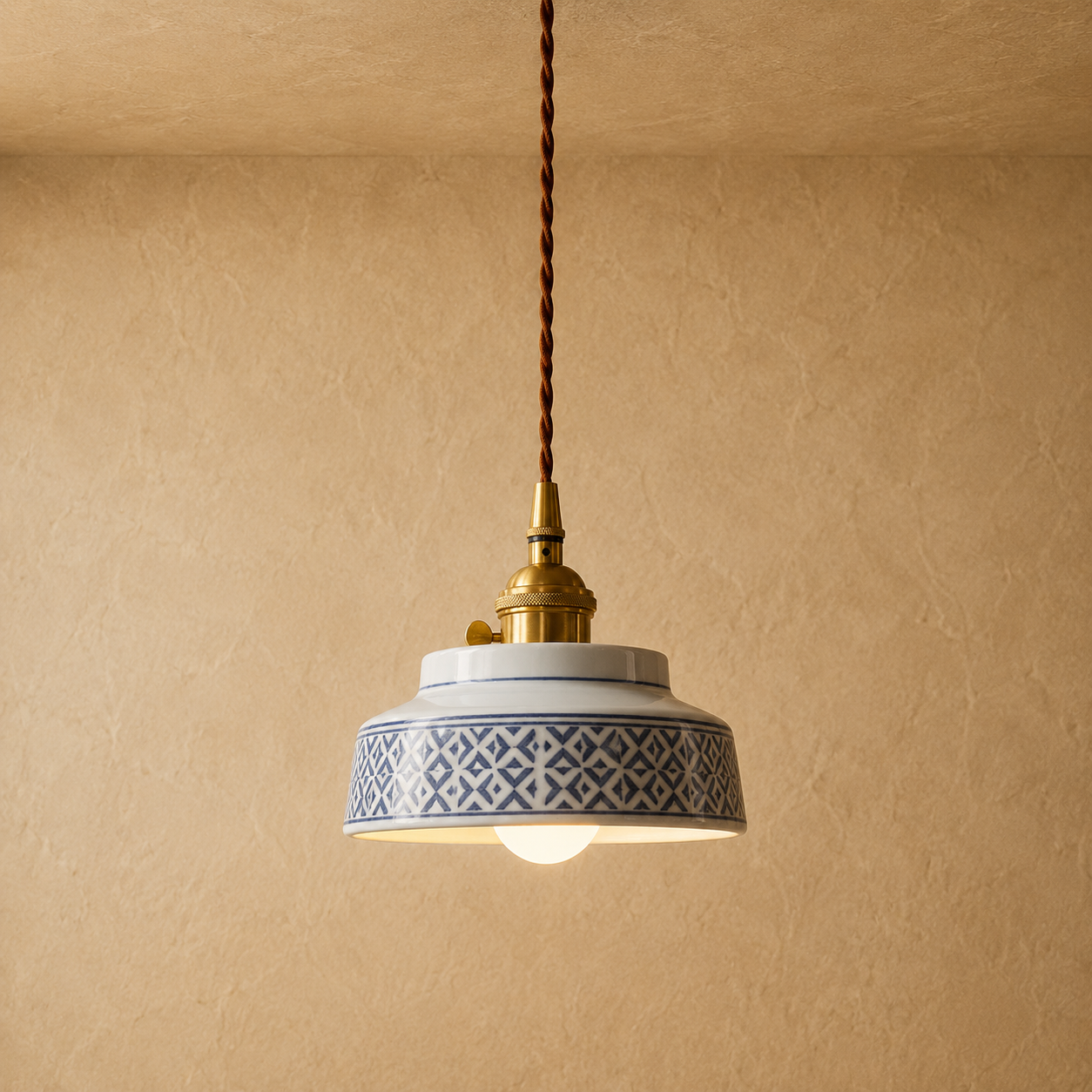 Lumen Clark Ceramic Pendant Light