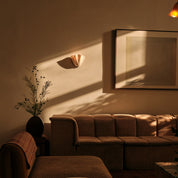 Lumen Skirt Shell Glass Wall Light