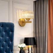 Lumen Crystal Hallway Wall Light
