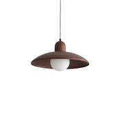 Lumen Wabi Sabi Walnut Pendant Light