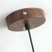 Lumen Wabi Sabi Walnut Pendant Light